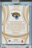 2025 Travis Hunter Panini Flawless ROOKIE SHOWCASE QUAD PATCH 16/20 RELIC #RS-THR Jacksonville Jaguars