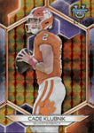 2023 Cade Klubnik Bowman University Best GEOMETRIC GOLD REFRACTOR 05/50 #3 Clemson Tigers