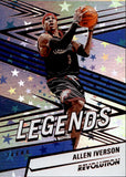 2024-25 Allen Iverson Panini Revolution LEGENDS ASTRO 283/299 #163 Philadelphia 76ers HOF