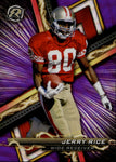 2023 Jerry Rice Topps Composite PURPLE WAVE REFRACTOR 76/99 RESURGENCE #63 San Francisco 49ers HOF