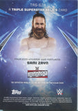 2025 Sami Zayn Topps Universe WWE TRIPLE MAT 10/10 RELIC #TRS-SZA Monday Night Raw