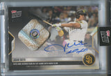 2022 Juan Soto Topps Now GAME USED BASE AUTO 63/99 AUTOGRAPH RELIC #650A San Diego Padres