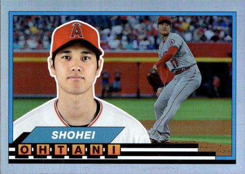 2021 Shohei Ohtani Topps Archives 1989 BIG FOIL #89BF-1 Anaheim Angels