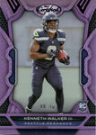 2022 Kenneth Walker III Panini Certified MIRROR PURPLE ROOKIE 08/10 RC #108 Seattle Seahawks