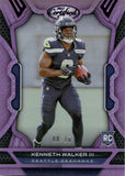 2022 Kenneth Walker III Panini Certified MIRROR PURPLE ROOKIE 08/10 RC #108 Seattle Seahawks