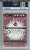 2021-22 Filip Gustavsson Upper Deck Series 1 UD CANVAS YOUNG GUNS ROOKIE RC PSA 10 #C93 Ottawa Senators 1106