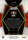 2022 Oliver Carter Panini Select WWE Tiger Stripe Prizm Rookie Premier Level #138 NXT UK