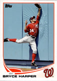 2013 Bryce Harper Topps SP PHOTO VARIATION #1 Washington Nationals