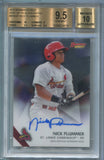 2015 Nick Plummer Bowman Best of 2015 AUTO AUTOGRAPH BGS 9.5/10 #B15NP St. Louis Cardinals 4808