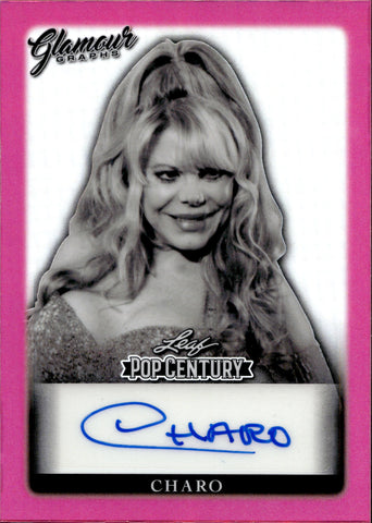 2022 Charo Leaf Pop Century PINK GLAMOUR GRAPHS AUTO 06/20 AUTOGRAPH #GG-C1 The Love Boat