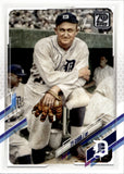 2021 Ty Cobb Topps Series 2 SP LEGEND VARIATION #336 Detroit Tigers HOF