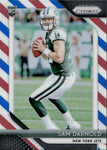 2018 Sam Darnold Panini Prizm RED WHITE & BLUE ROOKIE RC #203 New York Jets