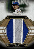 2022 Nico Hoerner Topps Tier One JUMBO GAME USED PRODIGIOUS PATCH 10/10 RELIC #PPR-NH Chicago Cubs