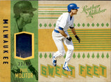 2019 Paul Molitor Panini Leather & Lumber SWEET FEET SHOE 23/95 RELIC #SF-PM Milwaukee Brewers HOF