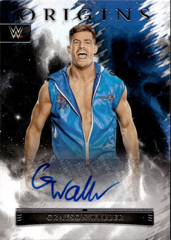 2023 Grayson Waller Panini Chronicles Origins AUTO #OA-GWL