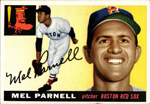 1955 Mel Parnell Topps #140 Boston Red Sox BV $20