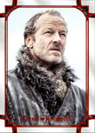 2021 Jorah Mormont Rittenhouse Game of Thrones THE IRON ANNIVERSARY SERIES 1 RED 47/50 #187