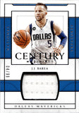 2016-17 J.J. Barea Panini National Treasures CENTURY MATERIALS JERSEY 04/99 RELIC #85 Dallas Mavericks