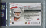 2014 Derek Carr Upper Deck SP Authentic ROOKIE PATCH AUTO 073/350 AUTOGRAPH RELIC RC PSA 10 #226 Oakland Raiders 4588