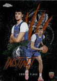 2025-26 Cooper Flagg Topps Chrome ROOKIE ORANGE REFRACTOR INSTINCT 20/25 RC #INS-11 Dallas Mavericks