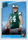 2018 Sam Darnold Donruss Optic RATED ROOKIE RC #151 New York Jets 3