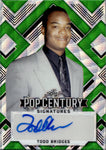 2022 Todd Bridges Leaf Pop Century GREEN WAVE AUTO 5/6 AUTOGRAPH #BA-TB1 Diff'rent Strokes