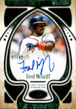 2026 Fred McGriff Topps Tier One OPERATORS GREEN FOIL AUTO 01/49 AUTOGRAPH #1O-FM Atlanta Braves HOF