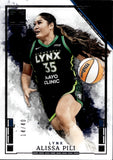2025 Alissa Pili Panini Impeccable WNBA SILVER 14/40 #57 Minnesota Lynx