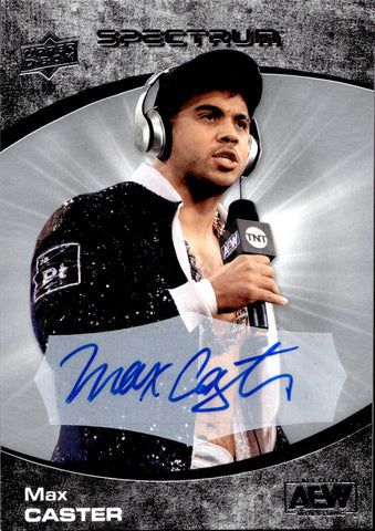 2021 Max Caster Upper Deck AEW Spectrum AUTO AUTOGRAPH #78 The Acclaimed
