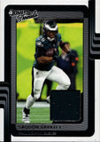 2025 Saquon Barkley Panini Donruss THREADS JERSEY RELIC #DTH-SBY Philadelphia Eagles