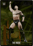 2023 The Rock Panini Chronicles Action Packed 24K GOLD SP #AP-13 WWE LEGEND