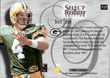 1996 Brett Favre Select Certified Edition SILVER SPIRALS ARTIST PROOF /500 #117 Green Bay Packers HOF