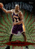 1998-99 Shaquille O'Neal Topps APPARITIONS #A5 Los Angeles Lakers *NRMT*