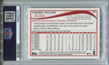 2014 Yadier Molina Topps SP VARIATION WITH TEAMMATES PSA 10 #57 St. Louis Cardinals 2197