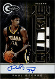 2010-11 Paul George Panini Totally Certified GOLD PATCH AUTO 16/25 AUTOGRAPH RELIC #173 Indiana Pacers