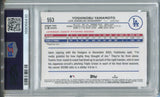 2024 Yoshinobu Yamamoto Topps Series 2 ROOKIE RC PSA 8 #553 Los Angeles Dodgers 6408