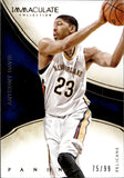 2013-14 Anthony Davis Panini Immaculate 75/99 New Orleans Pelicans #72