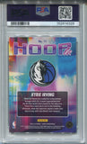 2023-24 Kyrie Irving Panini NBA Hoops HYPER GREEN HOOPLA 22/25 PSA 9 #11 Dallas Mavericks 4328