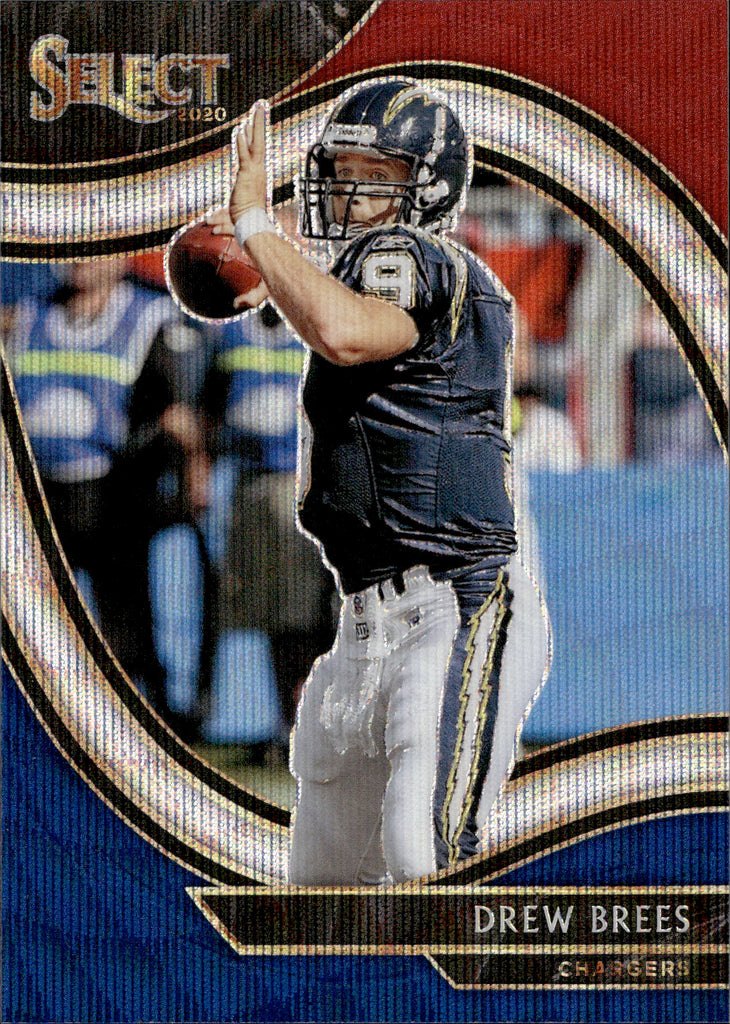 2020 Drew Brees Panini Prizm TRI-COLOR FIELD LEVEL 12/75 #315 San Dieg