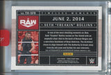 2024 Seth "Freakin" Rollins Panini Three Count TIMELESS MOMENTS AUTO 04/75 AUTOGRAPH #TH-SFR Monday Night Raw