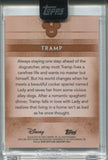 2025 Tramp Topps Chrome Disney Minted SILVER WAVE REFRACTOR 064/100 #48 Lady and the Tramp