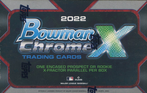 *LAST BOX* 2022 Bowman Chrome Baseball X, Box