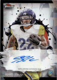2024 Blake Corum Topps Finest ROOKIE REFRACTOR AUTOGRAPH RC AUTO #RFA-BC Los Angeles Rams 1