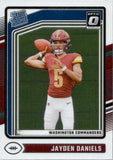 2024 Jayden Daniels Donruss Optic RATED ROOKIE RC #248 Washington Commanders 2