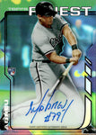 2014 Jose Abreu Topps Finest REFRACTOR ROOKIE AUTO AUTOGRAPH RC #RA-JA Chicago White Sox