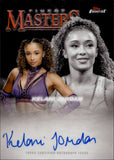 2025 Kelani Jordan Topps Finest WWE FINEST MASTERS AUTO AUTOGRAPH #FM-KJD NXT