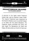 2024 Star Wars Topps Chrome Praetorian Guard #86 41/50 GOLD REFRACTOR