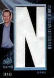 2008 Ed O'Neill Upper Deck Icons MOVIE ICONS LETTERMAN "N" #EO11 Married With Children
