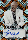 2022 Louis Gossett Jr. Leaf Pop Century TIGER STRIPE MOJO AUTO 1/4 AUTOGRAPH #BA-LGJ Blue Chips