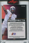 2024 Shedeur Sanders Leaf Pro Set PROSPECTS ROOKIE AUTO AUTOGRAPH #PR-SS1 Cleveland Browns